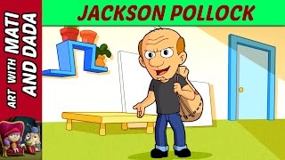 Art with Mati and Dada – Jackson Pollock  Kids Animated Short Stories in English [upl. by Bautram32]