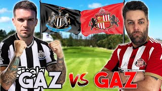 This Golfer Challenged Me To A SCRATCH Match  Newcastle v Sunderland [upl. by Hajidahk]