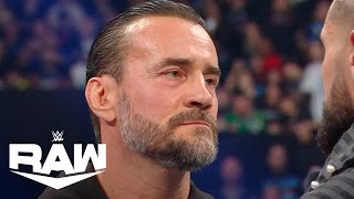 CM Punk Drew McIntyre Seth Rollins Trade Barbs  WWE Raw Highlights 32524  WWE on USA [upl. by Alon676]