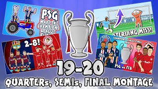 🏆UCL KNOCKOUT STAGE HIGHLIGHTS🏆 20192020 UEFA Champions League Best Games and Top Goals [upl. by Nnylak]