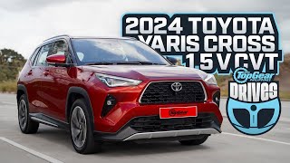 2024 Toyota Yaris Cross 15 V CVT review Nonhybrid Yaris Cross tested  Top Gear Philippines [upl. by Ikkela]