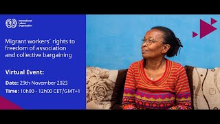 ILO Roundtable 2023 ENG Freedom of Association and Collective Bargaining FACB 2911 [upl. by Aspasia]