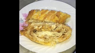 TAVUKLU RULO BÖREK ✨ [upl. by Annagroeg438]