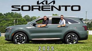 Hybrid New 2025 Kia Sorento EX Hybrid gets a refresh Review and drive [upl. by Katherine]