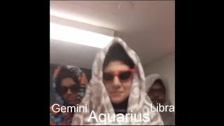 zodiac signs as iconic vines part 4 [upl. by Nyl]