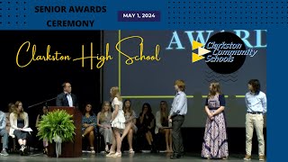 Clarkston High School Senior Awards Ceremony [upl. by Siugram459]