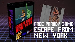 Escape from New York  PC Free parody video game TRAILER [upl. by Itsirhc169]