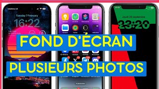 Comment Mettre Plusieurs Photos En Fond Décran Sur Iphone [upl. by Rayham]