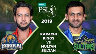 Match 2 Full Match Highlights Karachi Kings v Multan Sultan  HBL PSL 4  2019 [upl. by Mame]