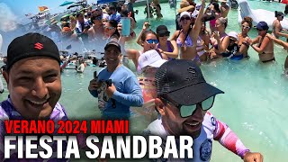 Super Fieta en el Sandbar Miami 2024 abriendo el verano [upl. by Adnamma]