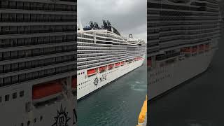 MSC World Europa🫣 cruiseship europe msccruise music beach travel luxurycruise europe [upl. by Klein]