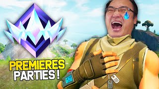 MES PREMIÈRES PARTIES AU RANG UNREAL SUR FORTNITE [upl. by Philo]