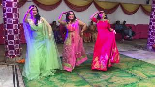 Sisters Dancing at Ladies Sangeet [upl. by Akihc618]