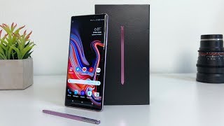 Samsung Galaxy Note 9 Unboxing with Camera Test [upl. by Anegue93]