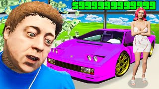 JİMMY MANYAK KADININ ARABASINI ÇALDI 🤑 ÇOK ZENGİN OLDU  GTA 5 MODS [upl. by Nnitsuj]