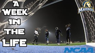 A WEEK IN THE LIFE OF A COLLEGE GOALKEEPER  College Soccer Vlog [upl. by Onaicram]