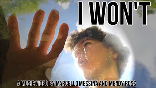 I Won’t  Music Video Marcello Messina amp Mendy Ross [upl. by Hardner942]