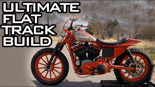 Ultimate Flat Track HD Sportster Build [upl. by Leann]