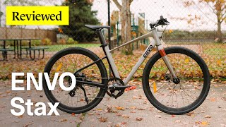 Sub 2000 Commuter Electric Bike  ENVO Stax Review ebike commuter [upl. by Ahsinnod]