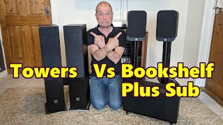 DALI Oberon 5 Vs Q Acoustics 3020i amp 3060s Blind Sound Comparison [upl. by Oiramed693]