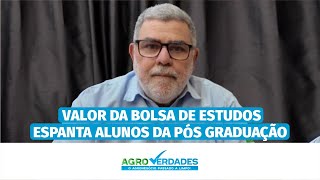 Valor da bolsa de estudos espanta alunos da Pós Graduação [upl. by Ostap543]