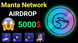 5000 Manta Network Airdrop  NFT Live Claim and Sell [upl. by Janet]