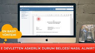 E Devletten Askerlik Durum Belgesi Nasıl Alınır Askerlik Tecil Süresi Öğrenme ASAL [upl. by Ilka396]