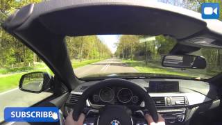 POV BMW 435i MPack Convertible GREAT OnBoard Drive amp Sound [upl. by Enahs]