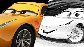 How to Draw Cruz Ramirez from Cars 3  Pixar LIVE [upl. by Atires61]