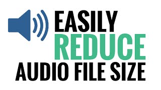 How To Easily Reduce Audio File Size On A Mac  iTunes [upl. by Narine124]