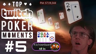 Top Twitch Poker Moments  Ep 5 [upl. by Ynohtnaed]