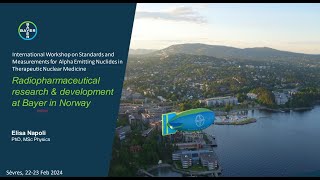 3 Radiopharmaceutical research amp development at Bayer in Norway [upl. by Eisor]