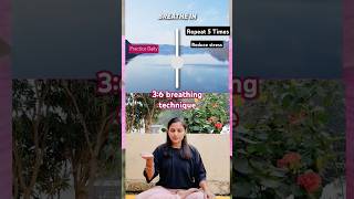 36 Breathing technique daily breathing breathingexercises breathing yoga yogabreathing yt [upl. by Ydassac744]