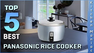 Top 5 Best Panasonic Rice Cookers Review 2023  Programmable MultiCooker Commercial [upl. by Carol-Jean]