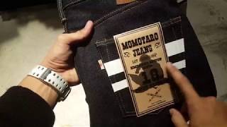 Momotaro 0305 Sp 18Oz โมโม ทาโร่ผ้า ดิบ แข็งสัสr Review Denim รีวิวยีนส์หยุ่น [upl. by Ortiz]