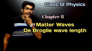 De Broglie wave length  chapter 8 class 12 Physics  Tamil [upl. by Boony846]