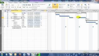 MS PROJECT 201020132016 DIVISIONES EN LAS TAREAS 14 [upl. by Clie793]