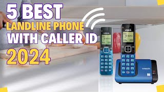 Top 5 Best Landline Phones with Caller ID of 2024 [upl. by Aikenahs234]