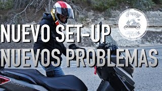 TODO SALE MAL 😣 PRUEBAS PRUEBAS Y MAS PRUEBAS 😓 motovlog en español 🛵💨 [upl. by Anikehs227]