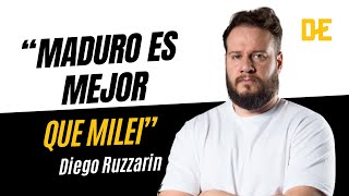 MADURO es MEJOR que MILEI para Diego Ruzzarin [upl. by Kcirddec]