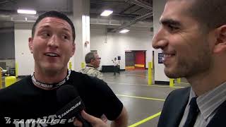 Throwback  Mayhem Miller interview with Ariel Helwani Campaigning For Nick Diaz Fight 2010 [upl. by Anaimad]