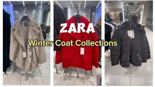 ZARA WINTER COAT COLLECTION NOVEMBER2024 [upl. by Eladnek624]