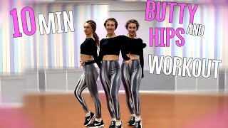 10 min beginner butty and hips workout  No equipment needed beginnerworkoutfitnessworkoutathome [upl. by Oringa28]