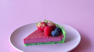 This Raspberry Egg Tart Is Almost Too Pretty to EatAlmost [upl. by Notsrik]