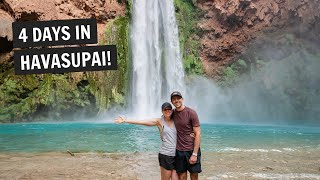 The ULTIMATE 4 days in Havasupai BUCKET LIST backpacking trip [upl. by Kinemod900]