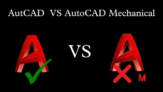 AutoCAD vs AutoCAD Mechanical dark truth [upl. by Humbert148]