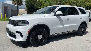 2021 Dodge Durango Pursuit 105k miles walkaround [upl. by Chiaki404]