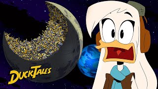 Dellas Trapped on the Moon  DuckTales  Disney XD [upl. by Fifine]