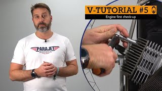 PARAJET EXPLAINS 05  VITTORAZI MOTORS MOSTER 185  ENGINE 1st CHECKUP PARAMOTOR ENGINE MAINTENANCE [upl. by Barny662]