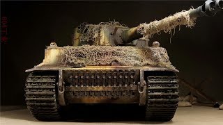 echobbycom Full Metal Tiger I RC Tank 116 Scale Model Remote Control Tank [upl. by Deborah]